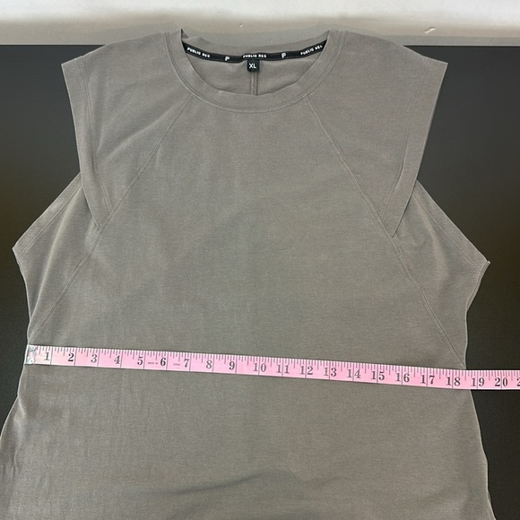 Public Rec Gray Go To Tank Dress XL Pima Cotton Blend Sporty - Picture 14 of 15